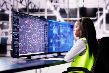 Endüstriyel Otomasyon Sistemi Buluttaki 3D Veri Analizleri