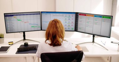 Kanban Proje Yönetimi Yazılımı. Dijital Takvim Zamanlaması