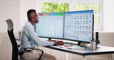 İş Takvimi ve Ajanda Gantt Raporu