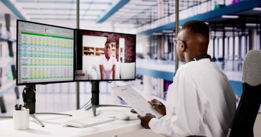 Hasta Hasta Doktorla Görüntülü Konferans Görüşmesi