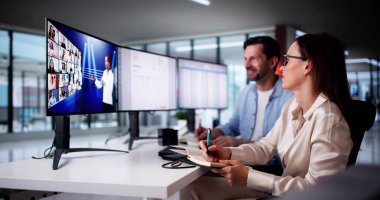 Çevrimiçi Sanal Eğitim Video Konferansı Buluşma Çağrısı