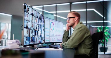 Sanal Video Konferansı Arama Toplantısı ve Mali Sunum