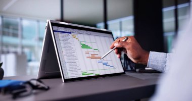 Bilgisayarda Dijital Gantt Proje Kontrol Yazılımı