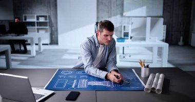 Tasarım Sanayi ve Geliştirme. Fabrikadaki Makine Planı. Şema Belgesi