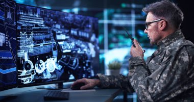 Bilgisayar 'da Hava Keşif Teknolojisi. Dünya Haritası Verileri ve Alan Kameraları