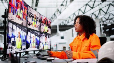 Üretim Tesisindeki Çoklu Bilgisayar Bilgisayarlarında Görüntü Çağrısı