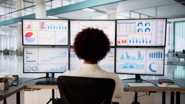 Konsoldaki KPI 'ler Analizi: Genç Afrika Veri Analisti İş Başında