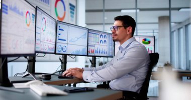 Veri Analisti KPI Kontrol Paneli Kullanıyor