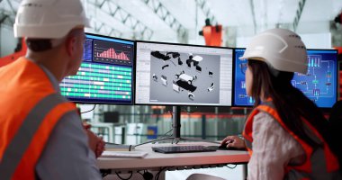 Geleceğin Tasarımı: Otomotiv Fabrikası Mühendisleri 3D Model Geliştirme