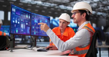 Çeşitli Afrikalı Amerikan Mühendisler Grubu Gaz Kontrol Sistemi 'ni İzliyor.