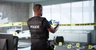 Soygun soruşturması adli tıp fotoğrafçılığına dönüştü..