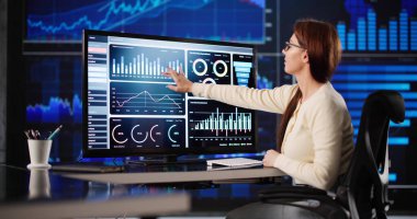 KPI Kontrol Paneli ile Mali Veri Analizi Üst İşletme Danışmanı