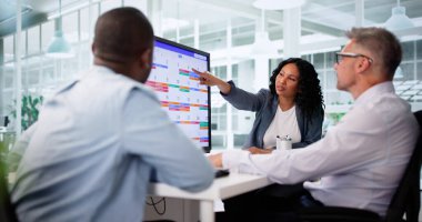 Kurumsal Olayları Yönetme Zamanlaması: Sanal Takvim Uygulaması Kullanan Çeşitli Takımlar