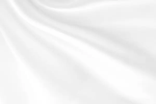 Close White Wavy Blurry Fabric Texture Background Stock Image