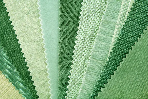 Closeup Fabric Chart Swatches Choice Interior Design Stock Image