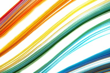 Renk kağıdı desenli makro arkaplanı kapat