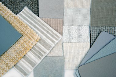 İç mekan için mavi beyaz döşeme örnekleme seçimini kapat