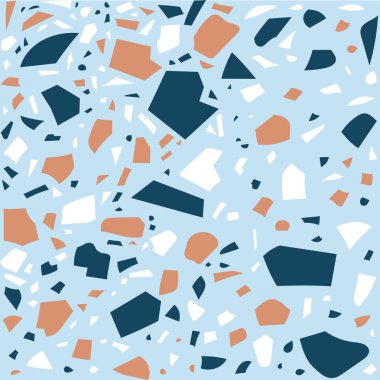 Terrazzo pürüzsüz desen, kumaş motif, mermer zemin