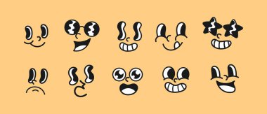 Eşsiz Çizgi Filmler Farklı Duygularla Yüzleşir - Karalama Çizimleri        