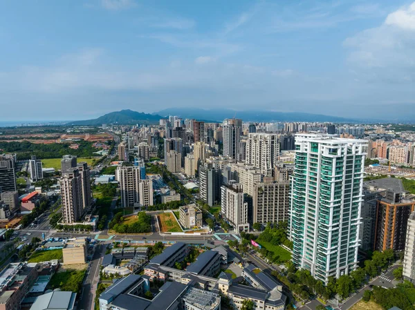 Nowy Tajpej Tajwan Lipca 2022 Widok Miasto Dzielnicy Linkou Nowym — Zdjęcie stockowe
