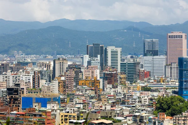 Tajpej Tajwan Września 2022 Panorama Tajpej — Zdjęcie stockowe