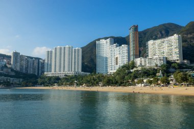 Hong Kong - 19 Ekim 2021: Hong Kong 'da Repulse Körfezi