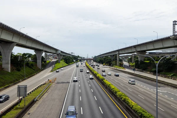 台湾新台北 2022年6月13日 新台北国家高速公路1号 台湾台北高速公路 — 图库照片