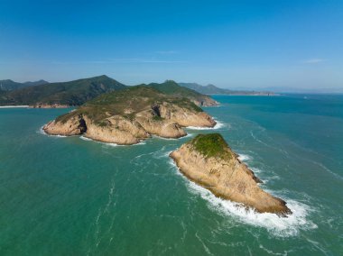 Sai Kung Po Pin Chau 'nun en iyi görüntüsü