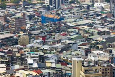 Taipei, Tayvan - 04 Ekim 2022: Taipei şehri