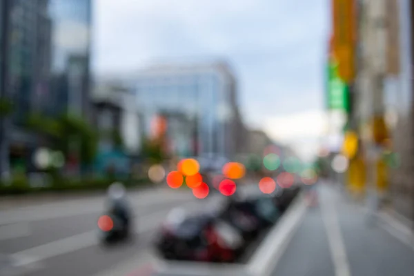 Blur View City Downtown — Fotografia de Stock