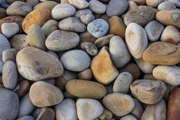 Pebble Stone Sea Beach Background — Stock Photo, Image