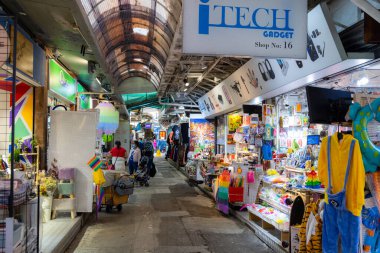 Hong Kong - 14 Aralık 2021: Hong Kong Stanley Pazarı