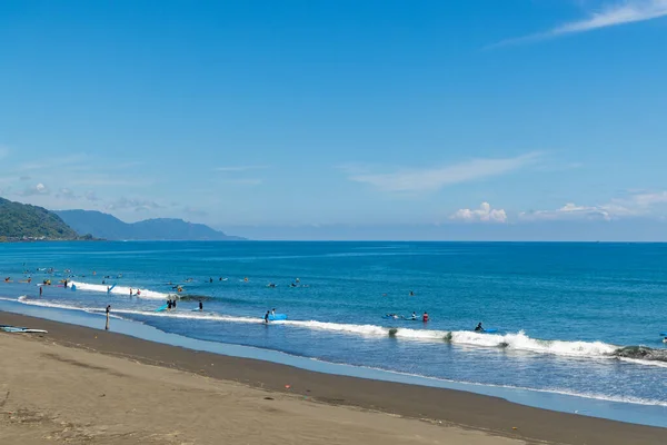 Yilan Taiwan Agosto 2022 Wushih Porto Surf Spot Yilan Taiwan — Foto Stock