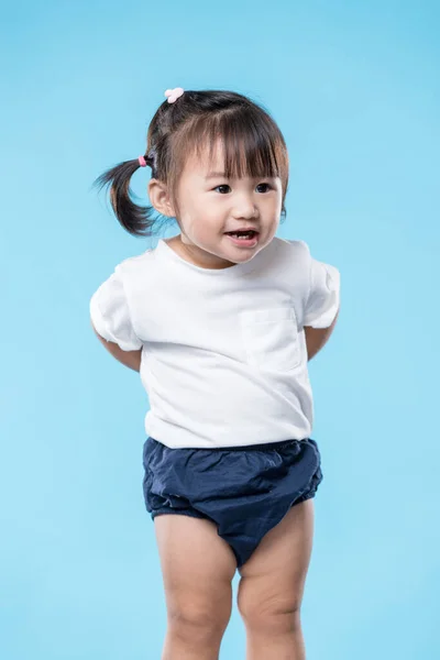 Happy Petite Fille Portrait — Photo