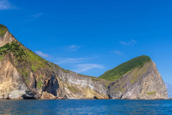 stock image Guishan Island and milk sea in Yilan of Taiwan