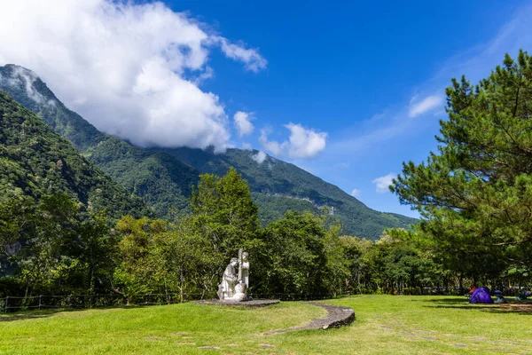 Hualien Tajvan Augusztus 2022 Buluowan Turisztikai Központ Taroko Nemzeti Parkban — Stock Fotó