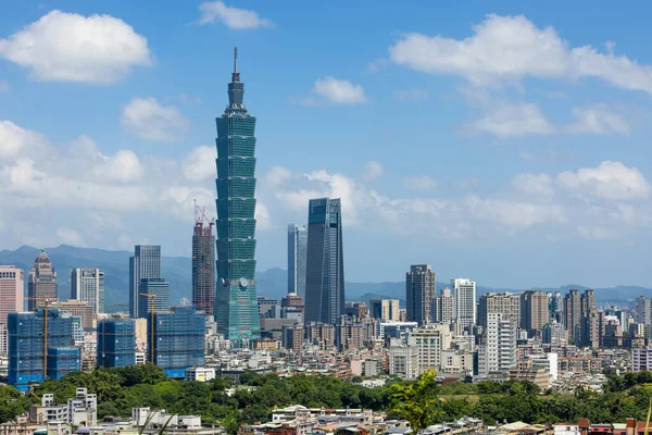 Taipei Taiwan Septembre 2022 Skyline Centre Ville Taipei — Photo