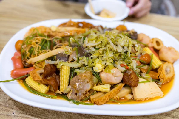 Taiwanese Cuisine Soy Sauce Braised Food — Photo