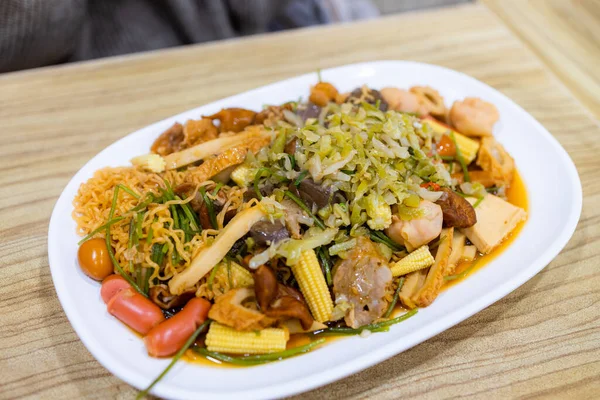 Taiwanese Cuisine Soy Sauce Braised Food — Stockfoto