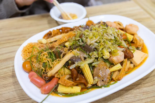Taiwanese Cuisine Soy Sauce Braised Food — Stok fotoğraf