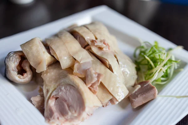 蒸し鶏 アジア料理 — ストック写真
