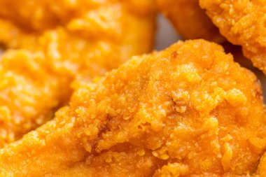 Crispy fried chicken drumstick dish