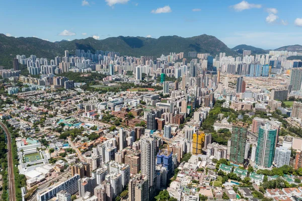 Kowloon Tong Hong Kong July 2021 Top View Hong Kong — Stock Photo, Image