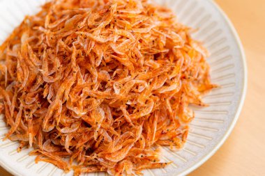 Dried shrimp prawn seafood cuisine