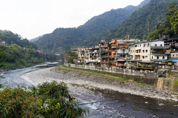 Stock image Taiwan - 19 February 2023: Beautiful landscape in Wulai of Taiwan