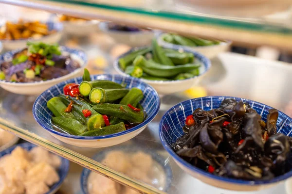 Traditional Taiwanese Appetizers Bursting Flavor — Stok fotoğraf