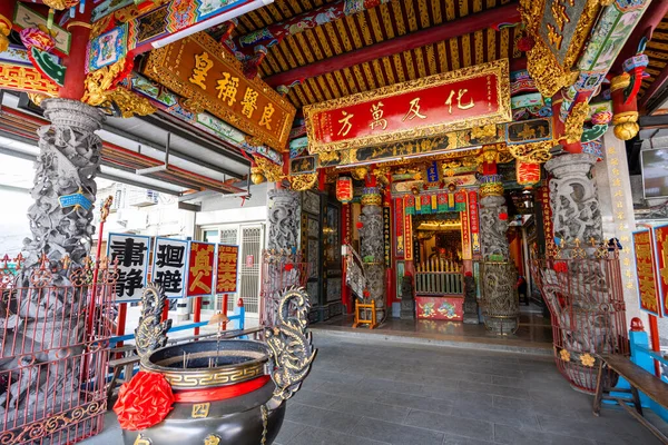 Tainan Taiwan Febbraio 2023 Tempio Stile Cinese — Foto Stock