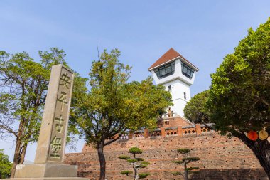 Tainan, Taiwan - 21 February 2023: Anping Old Fort in Tainan of Taiwan