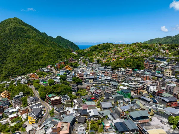 Aerial View Jiufen Taiwan — Zdjęcie stockowe