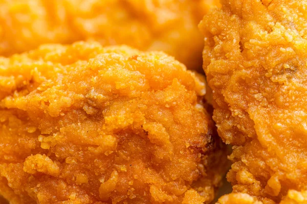 Crispy Fried Chicken Drumstick Close — Stockfoto